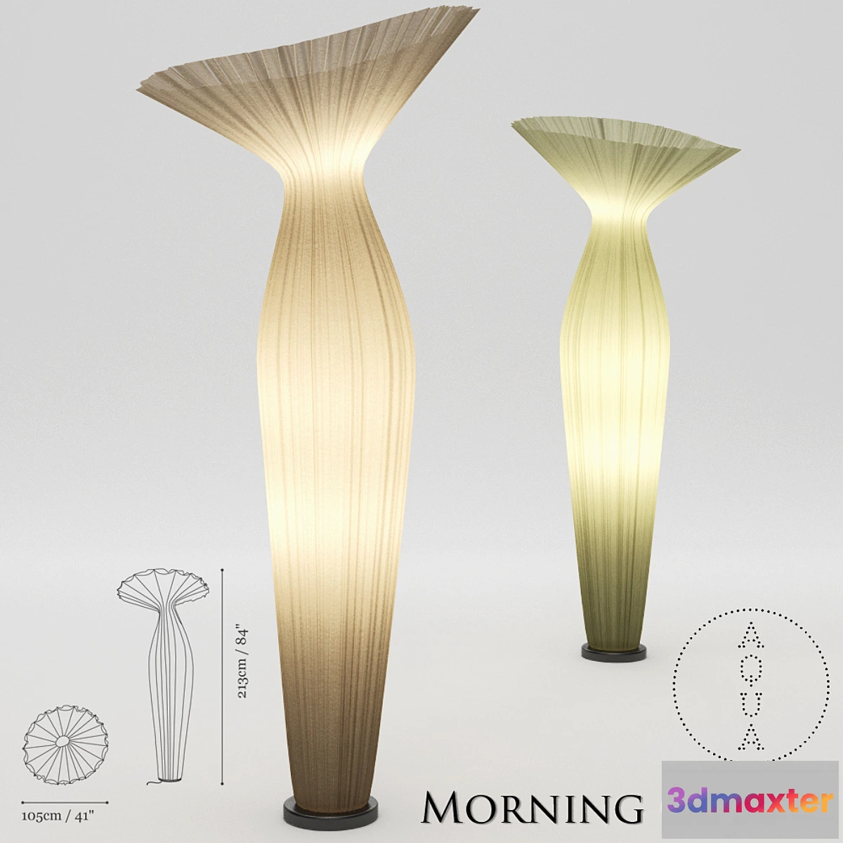 1279218 - Aqua Creations Morning Glory 3D Max