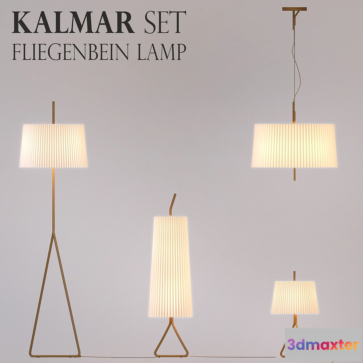 1280552 - KALMAR FLIEGENBEIN LAMP 3D Max