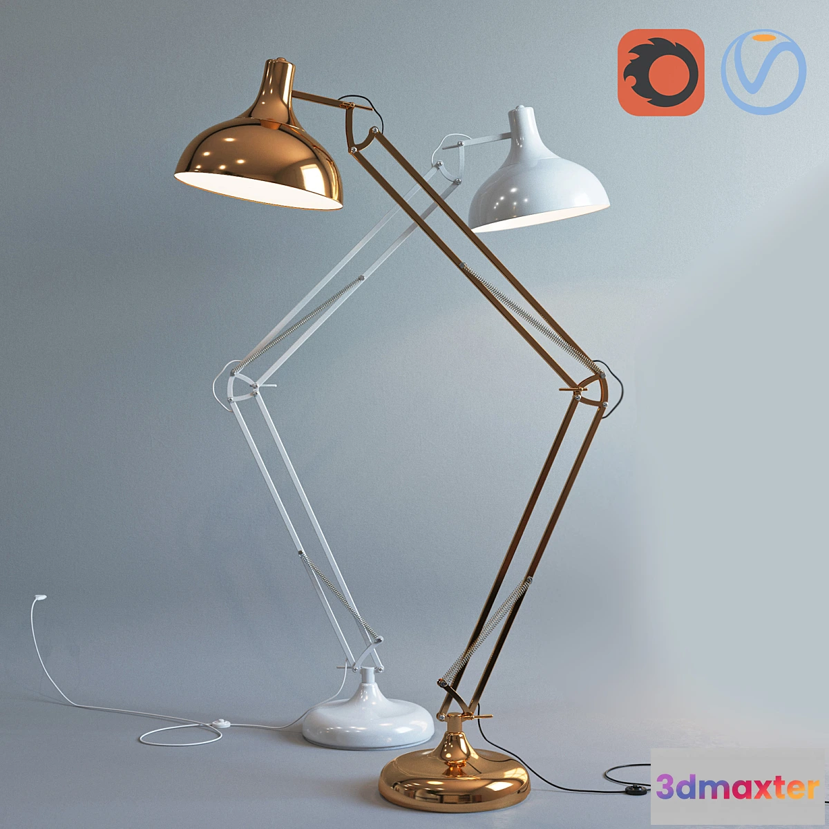 1281634 - Lamp eglo borgillio 3D Max