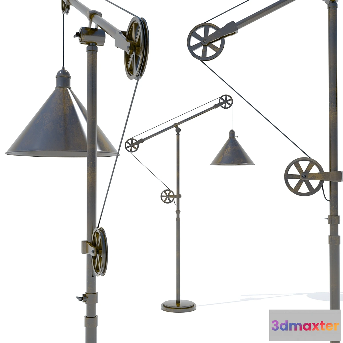 1282140 - Floor lamp - No.4 3D Max