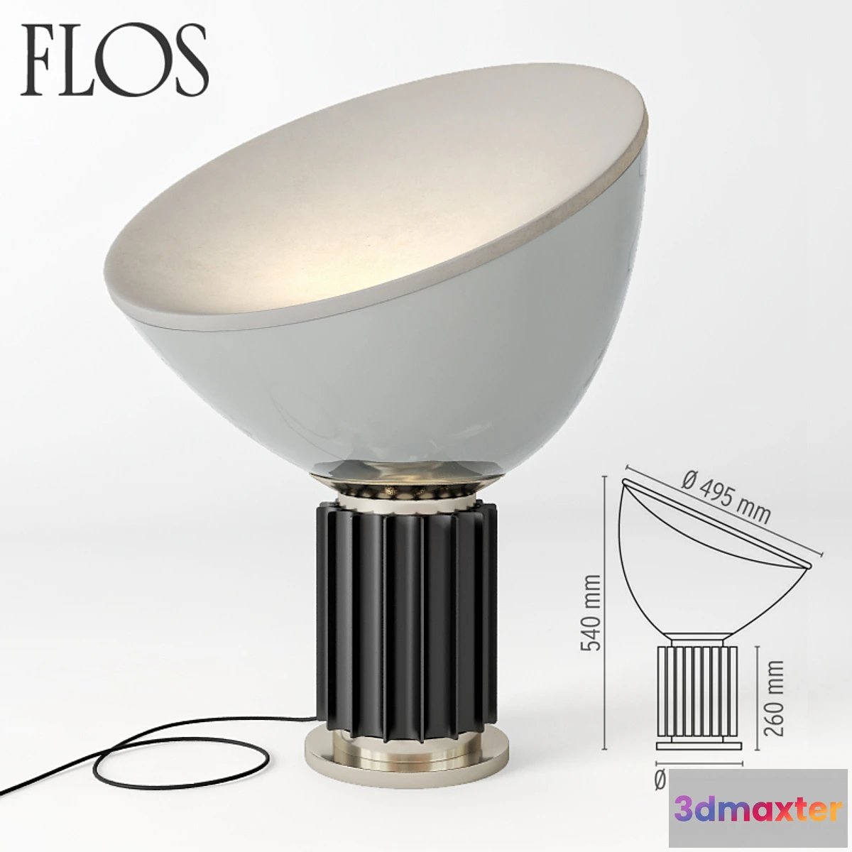1284162 - Flos Consumer Taccia - No.2 3D Max