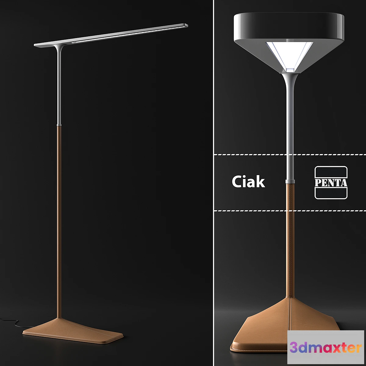 1289112 - Ciak Floor Lamp by PENTA 3D Max