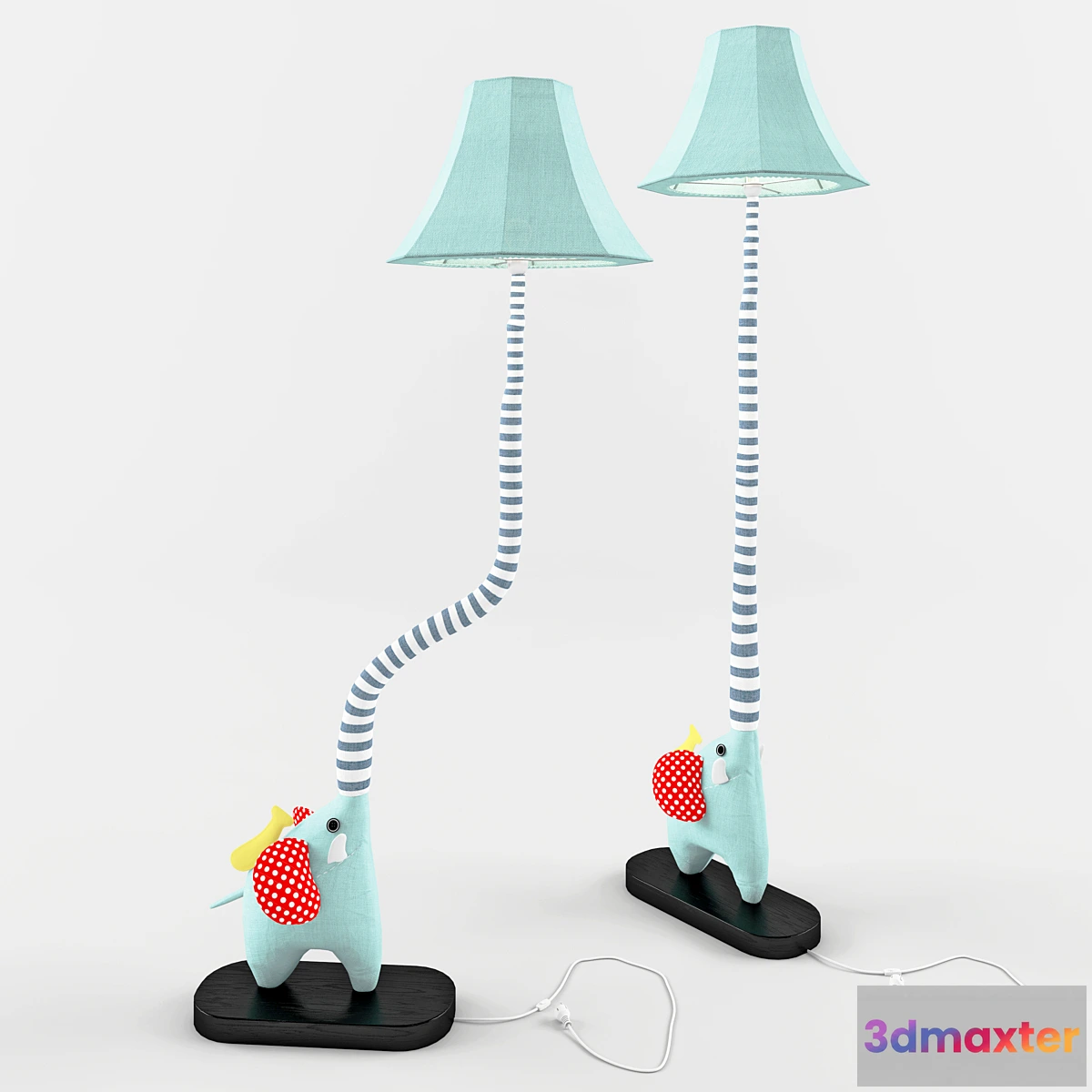 1289772 - Childrens floor lamp Elephant floor lamp 3D Max