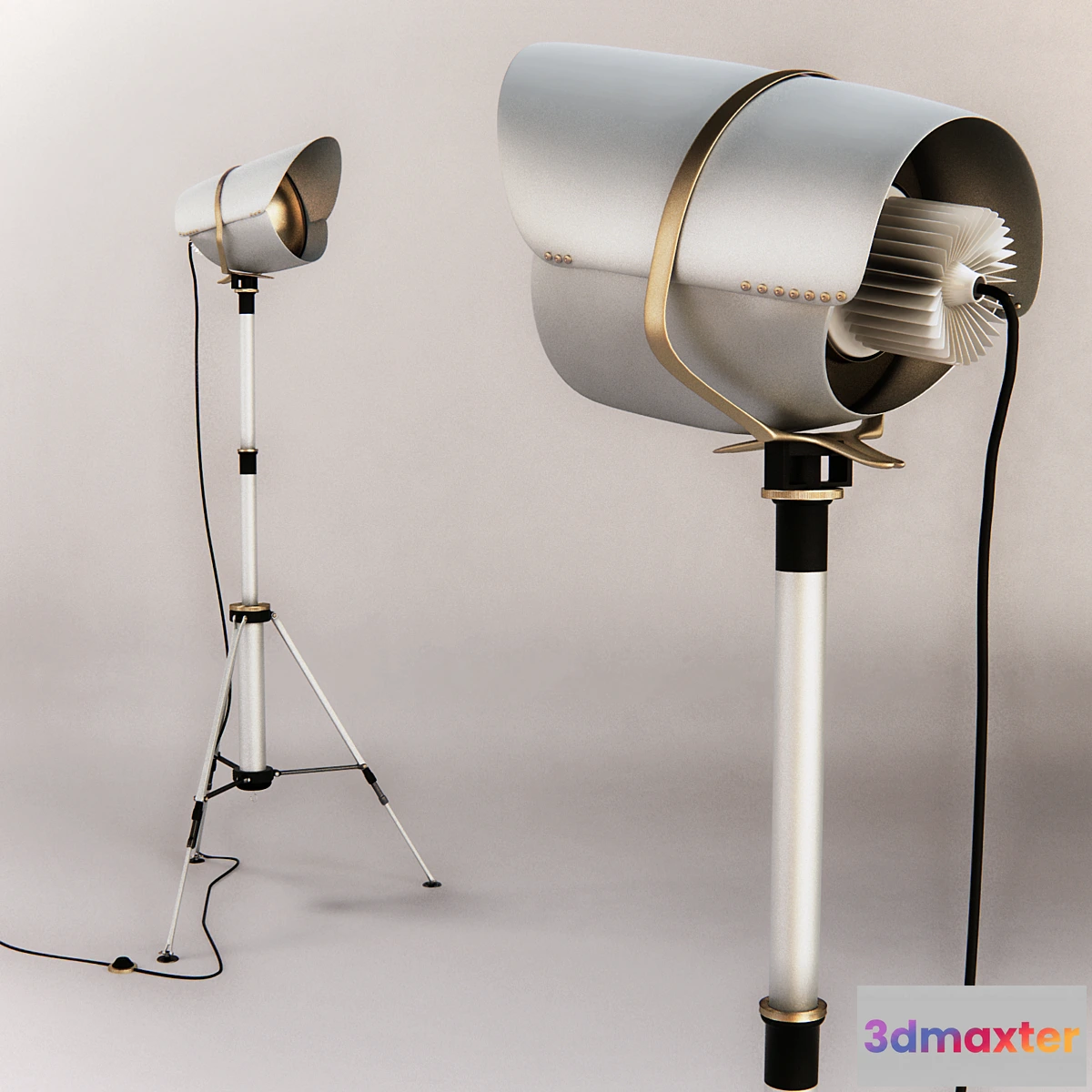 1290685 - Pedant Lamp on Tripod 3D Max