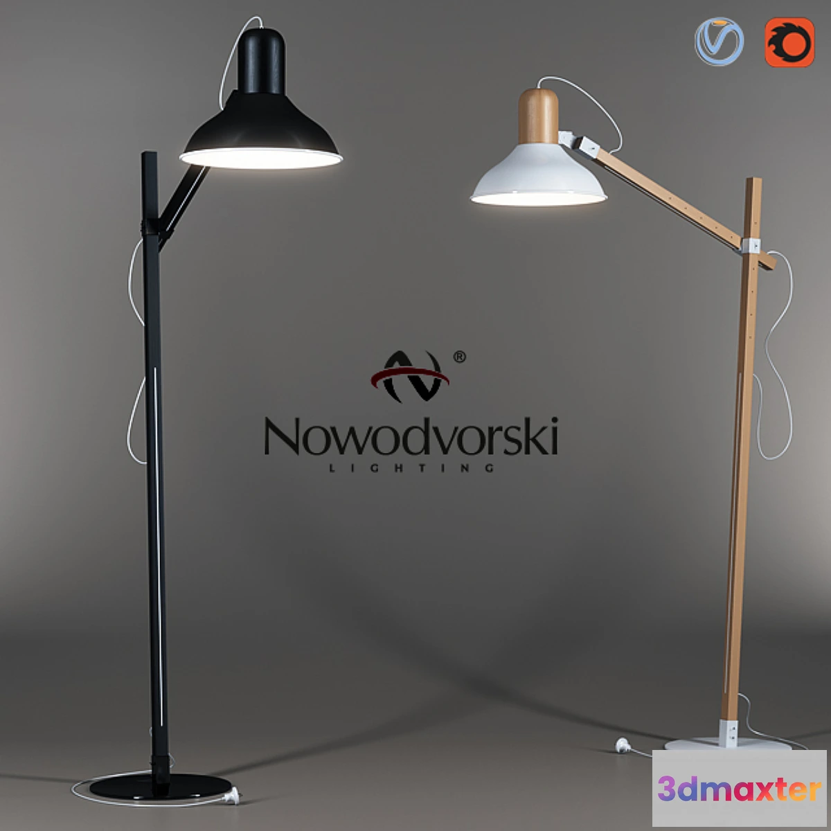 1291933 - Nowodvorski 6534 WOOD BOY 3D Max