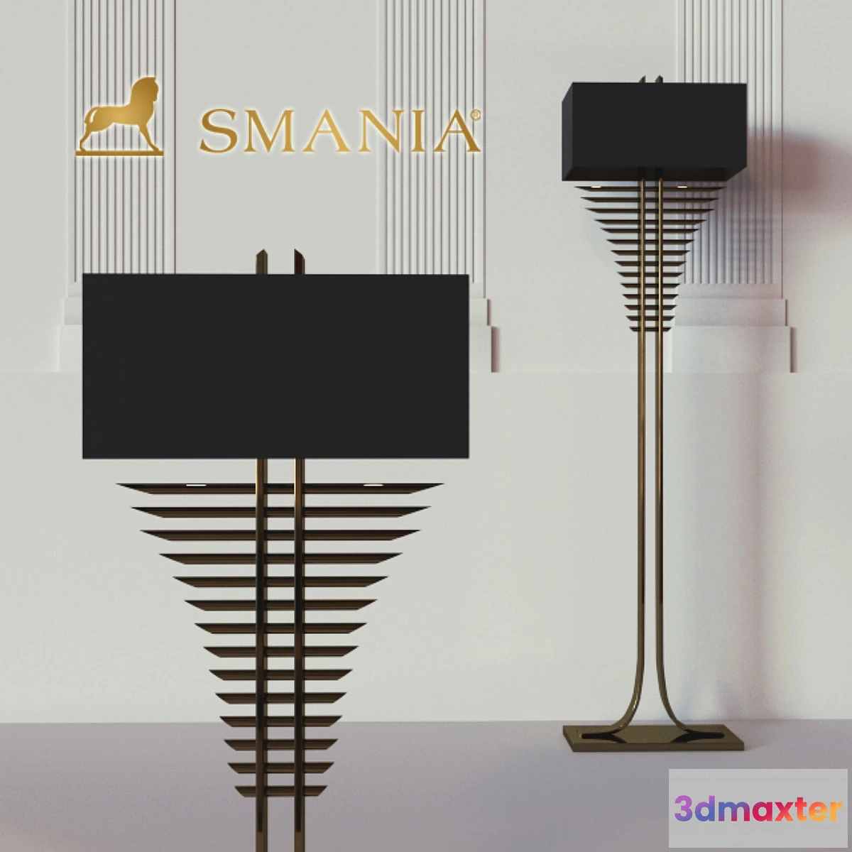 1293201 - Floor lamp SMANIA ida LMIDA03 3D Max