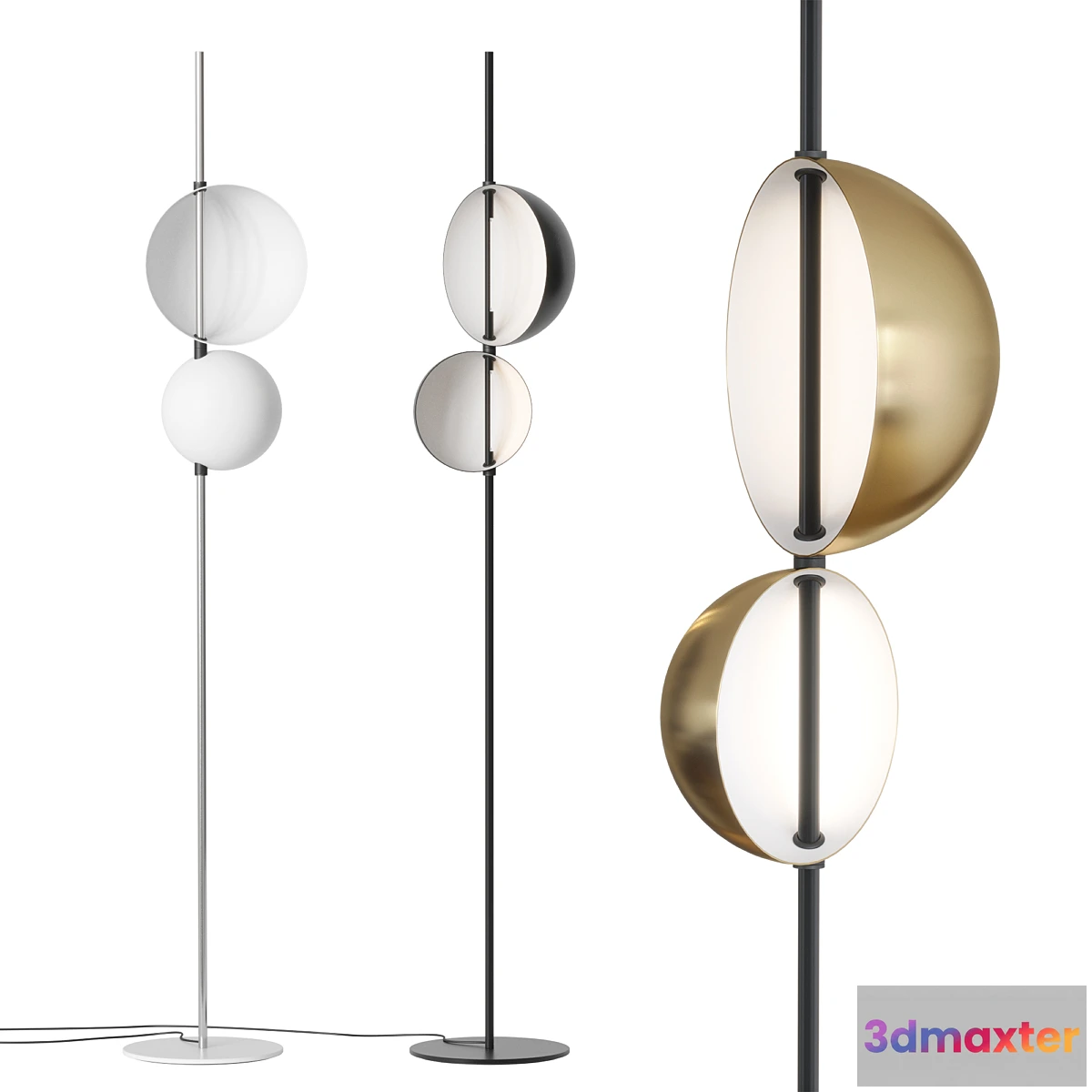 1294115 - Oluce superluna 3D Max