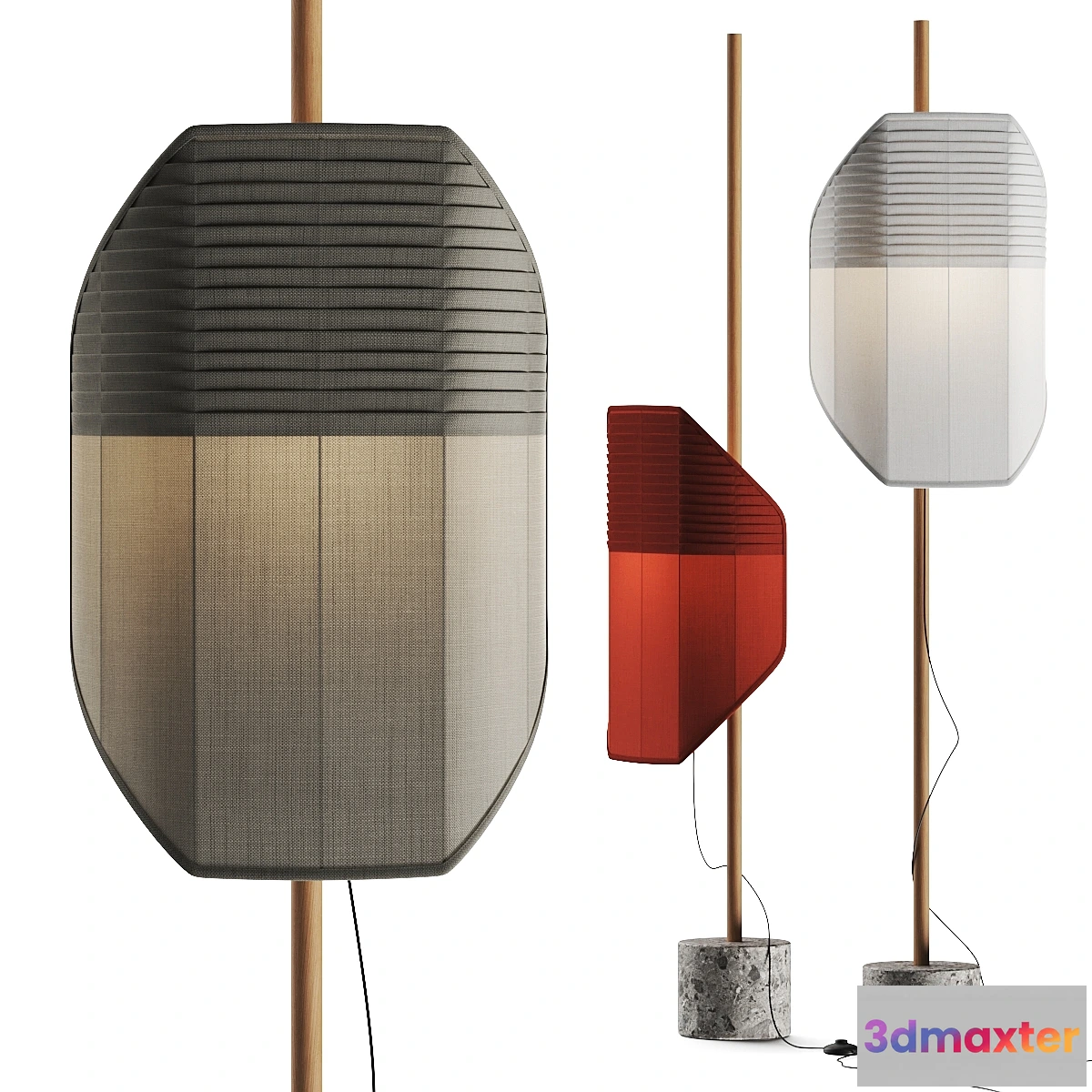1295078 - Servomuto Flag Floor Lamp 3D Max
