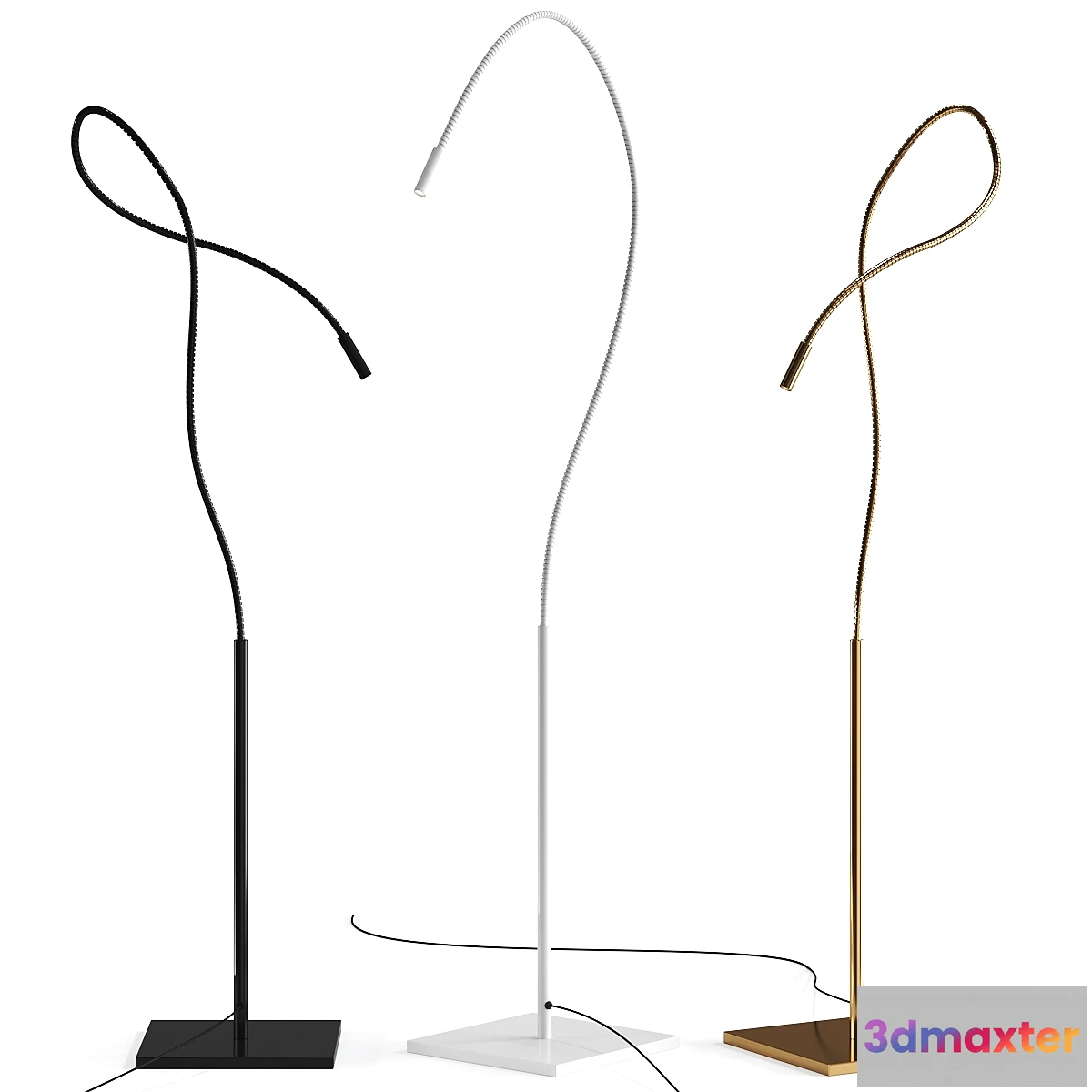 1297526 - Puntina by Vesoi Floor Lamp 3D Max