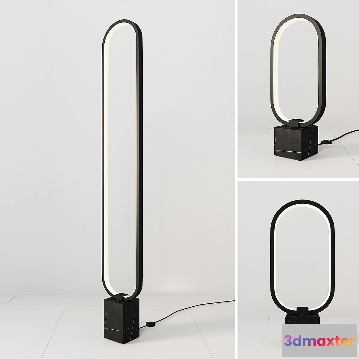 1297865 - Cinta floor and table lamp - No.2 3D Max