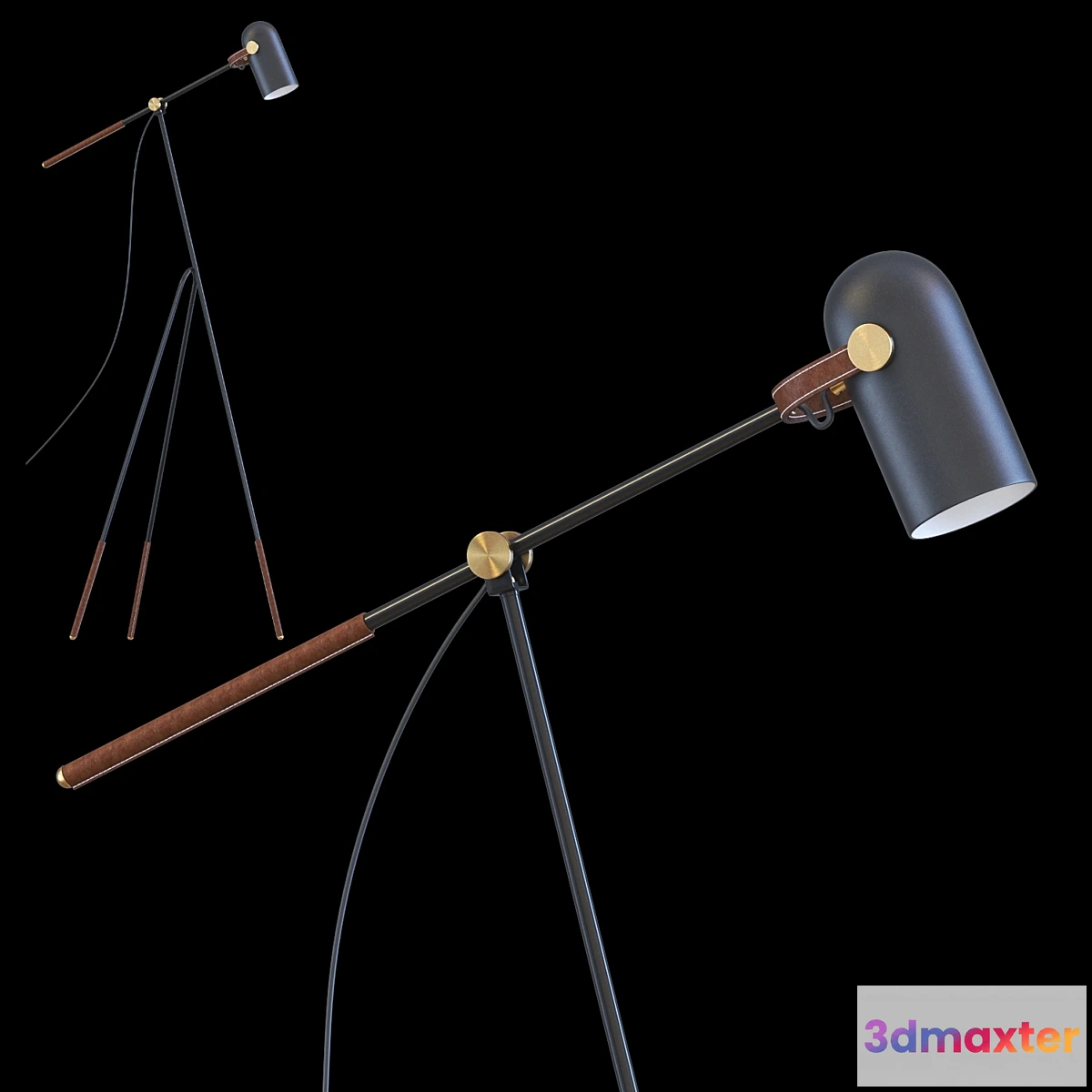 1297922 - Floor lamp Lampatron BULLET 3D Max