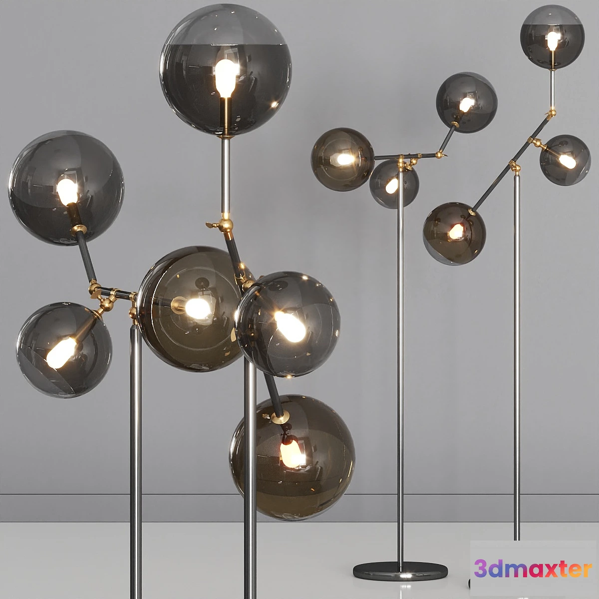 1303558 - Reflex Angelo Bulles XL Floor Lamps 3D Max