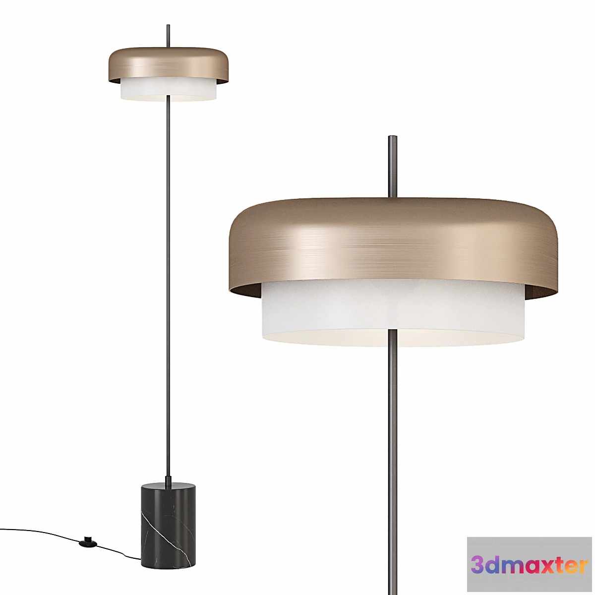 1303863 - La Redoute Floor lamp Clepsos 3D Max
