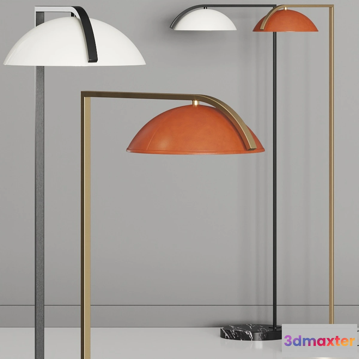 1306654 - CB2 Belgrave Floor Lamp 3D Max