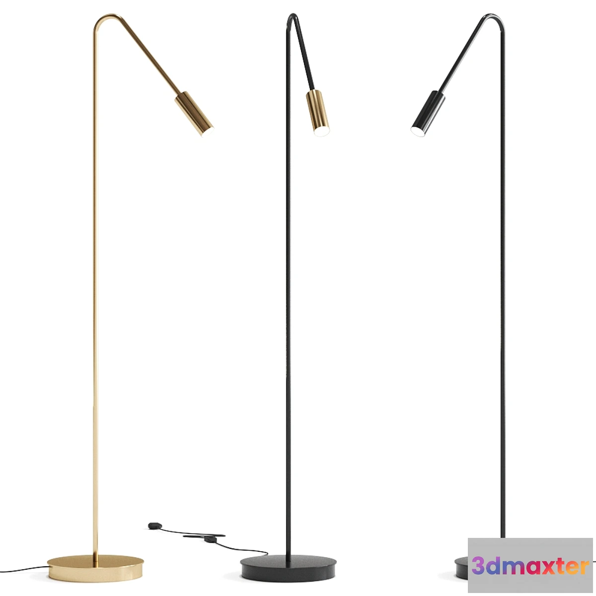 1307091 - VOLTA Floor lamp By Estiluz 3D Max