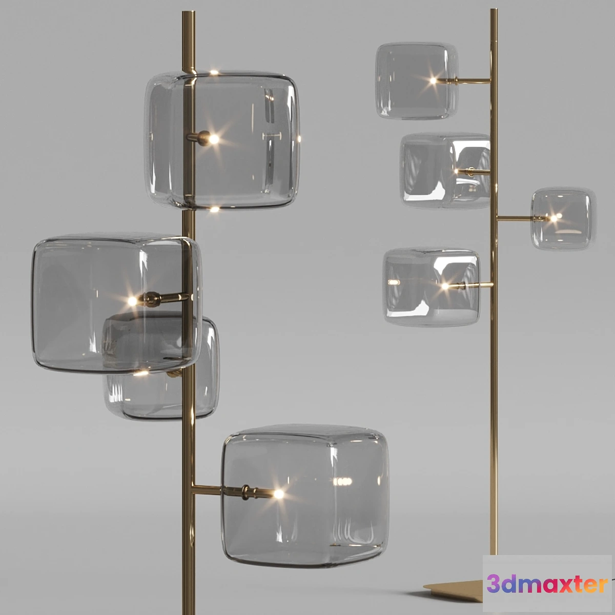 1308904 - Tonelli Design Hyperion Floor Lamps 3D Max