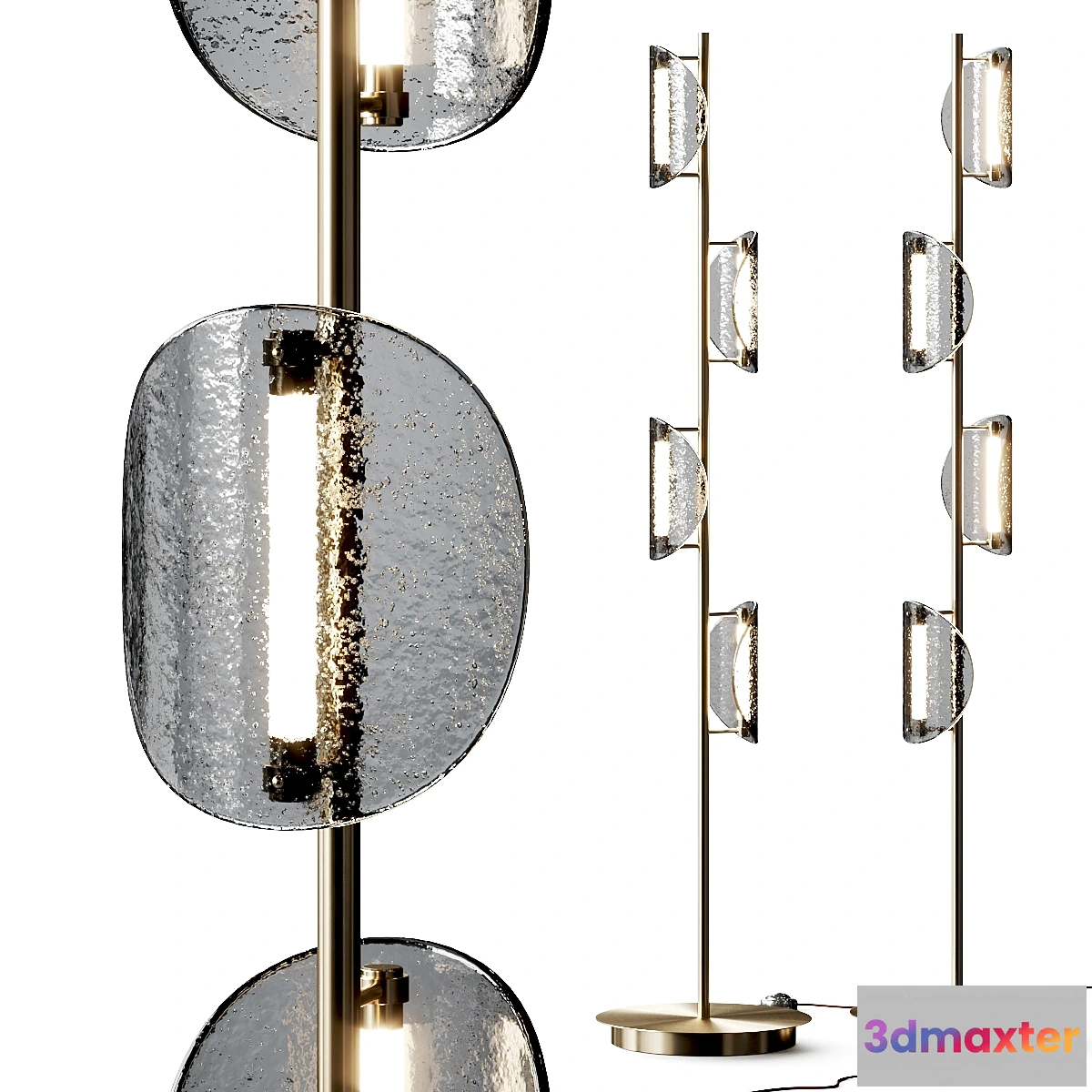 1313166 - Paolo Castelli Manta Floor Lamp 3D Max