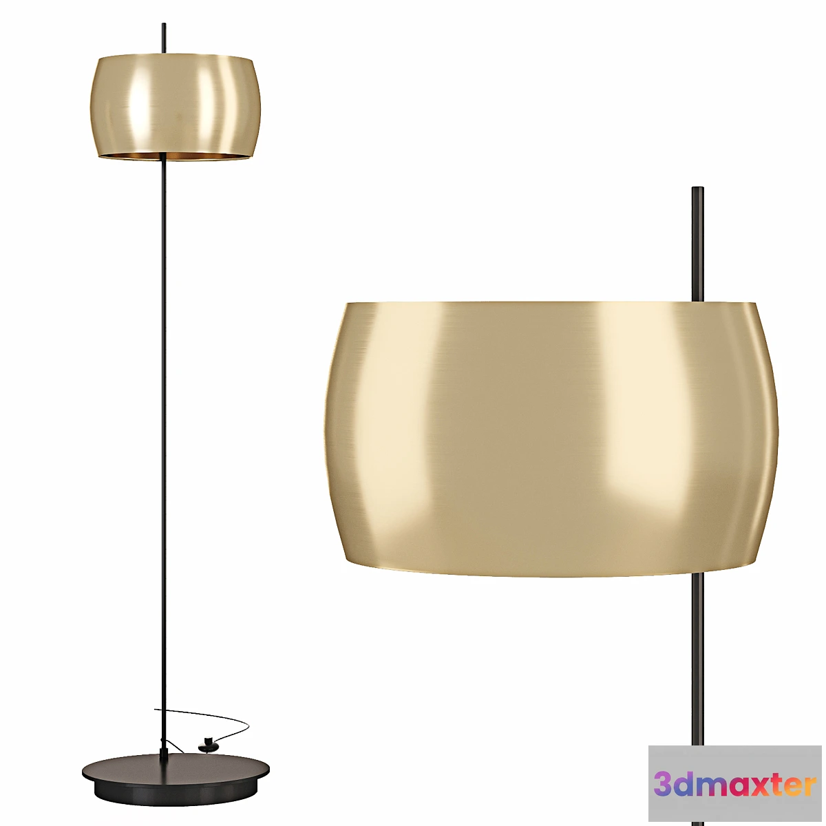 1313859 - La Redoute Floor lamp Elori - No.2 3D Max