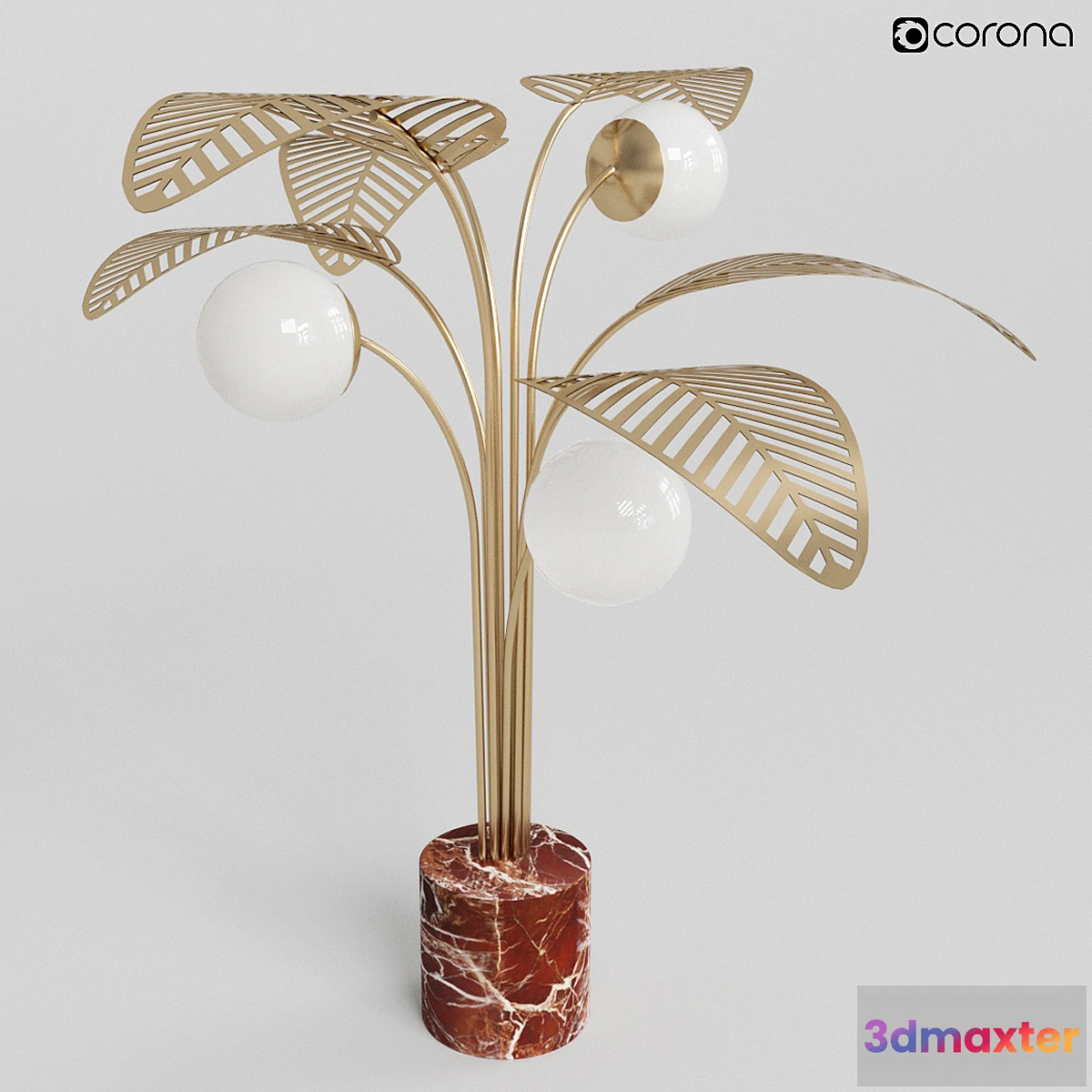 1314423 - Le Refuge Floor Lamp by Marc Ange 3D Max