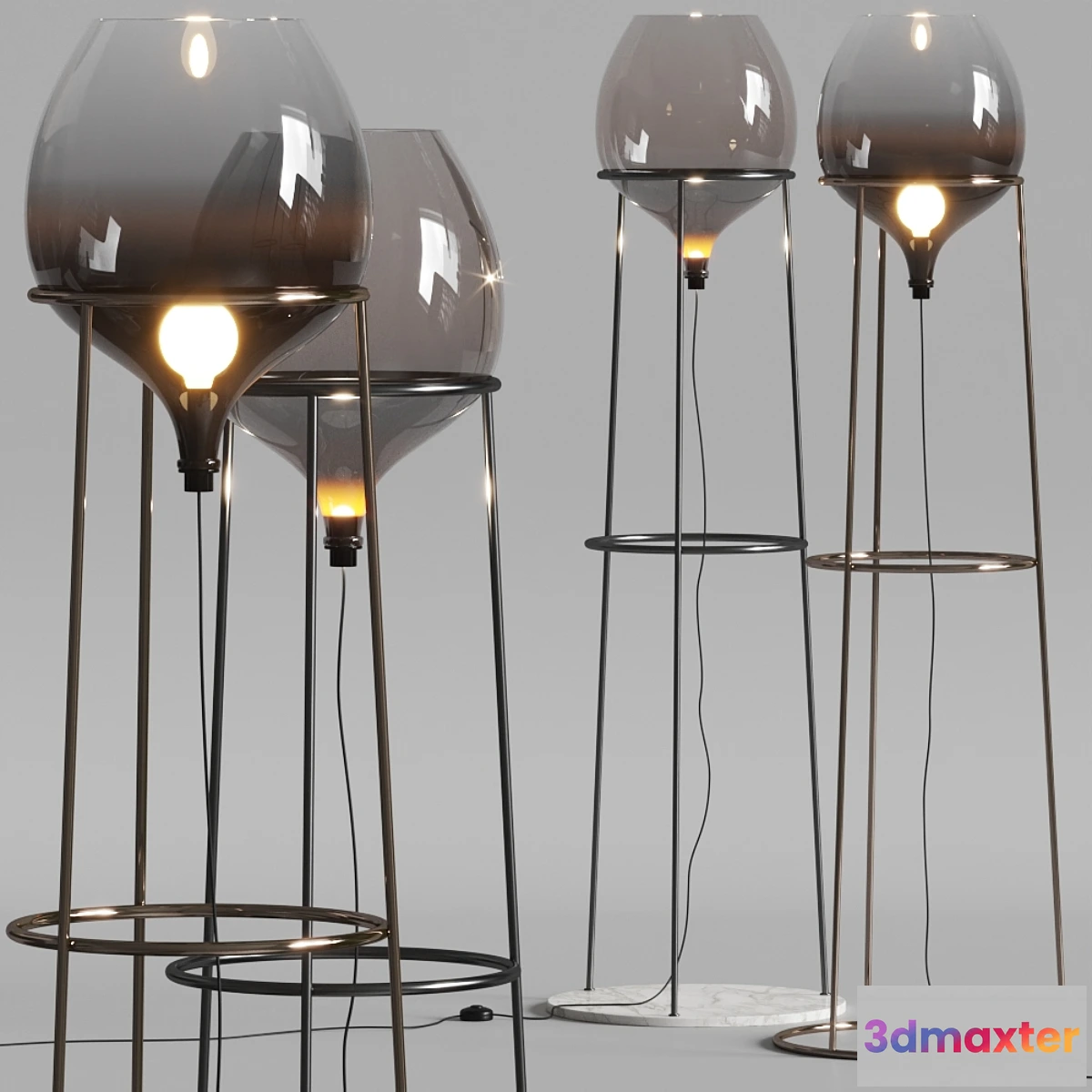 1319344 - Natuzzi Dami Floor Lamps 3D Max