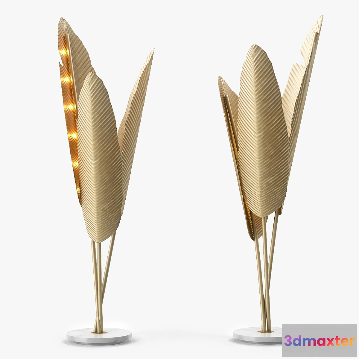 1324670 - Ginger and Jagger Bananas Floor Lamp 3D Max