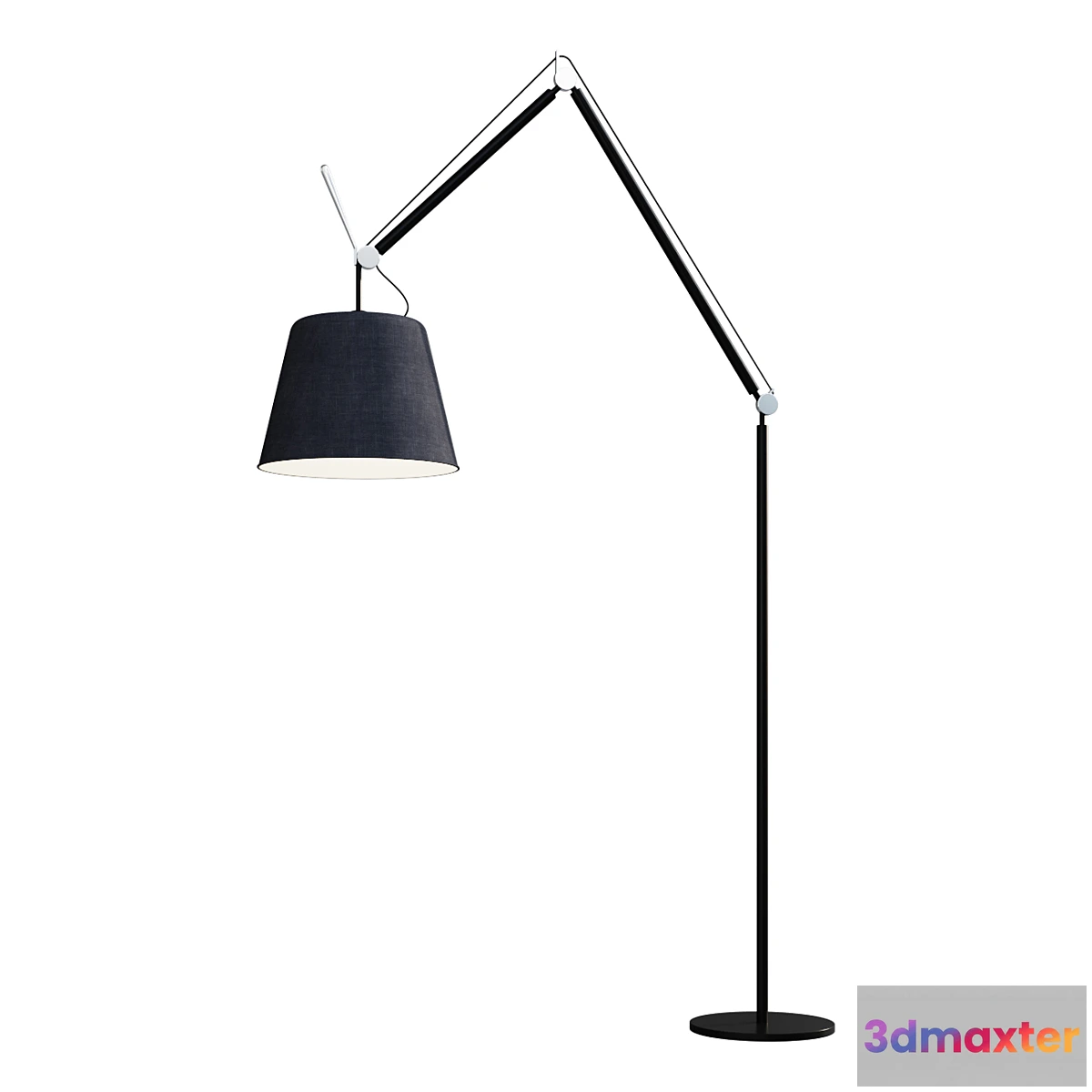 1327623 - Floor lamp ARTEMIDE TOLOMEO MEGA VLOERLAMP floor lamp 3D Max