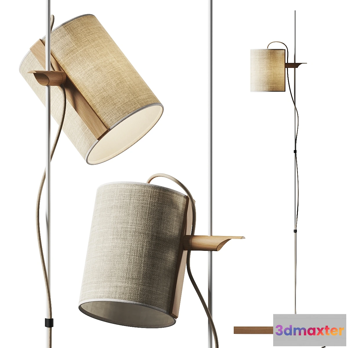 1329443 - Carpyen Magnetic Foco Floor Lamp 3D Max