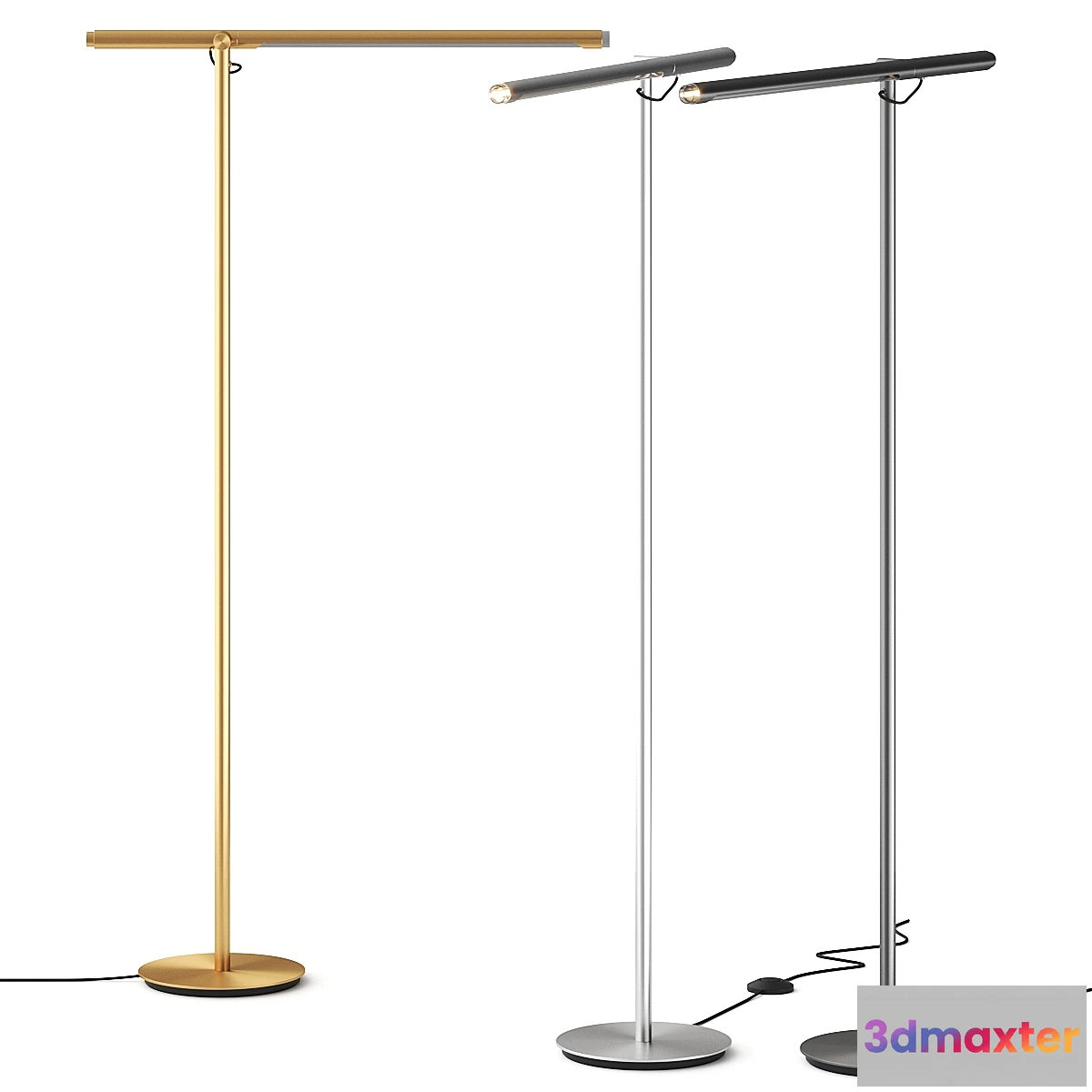 1330373 - Brazo Pablo Pardo Floor Lamp 3D Max