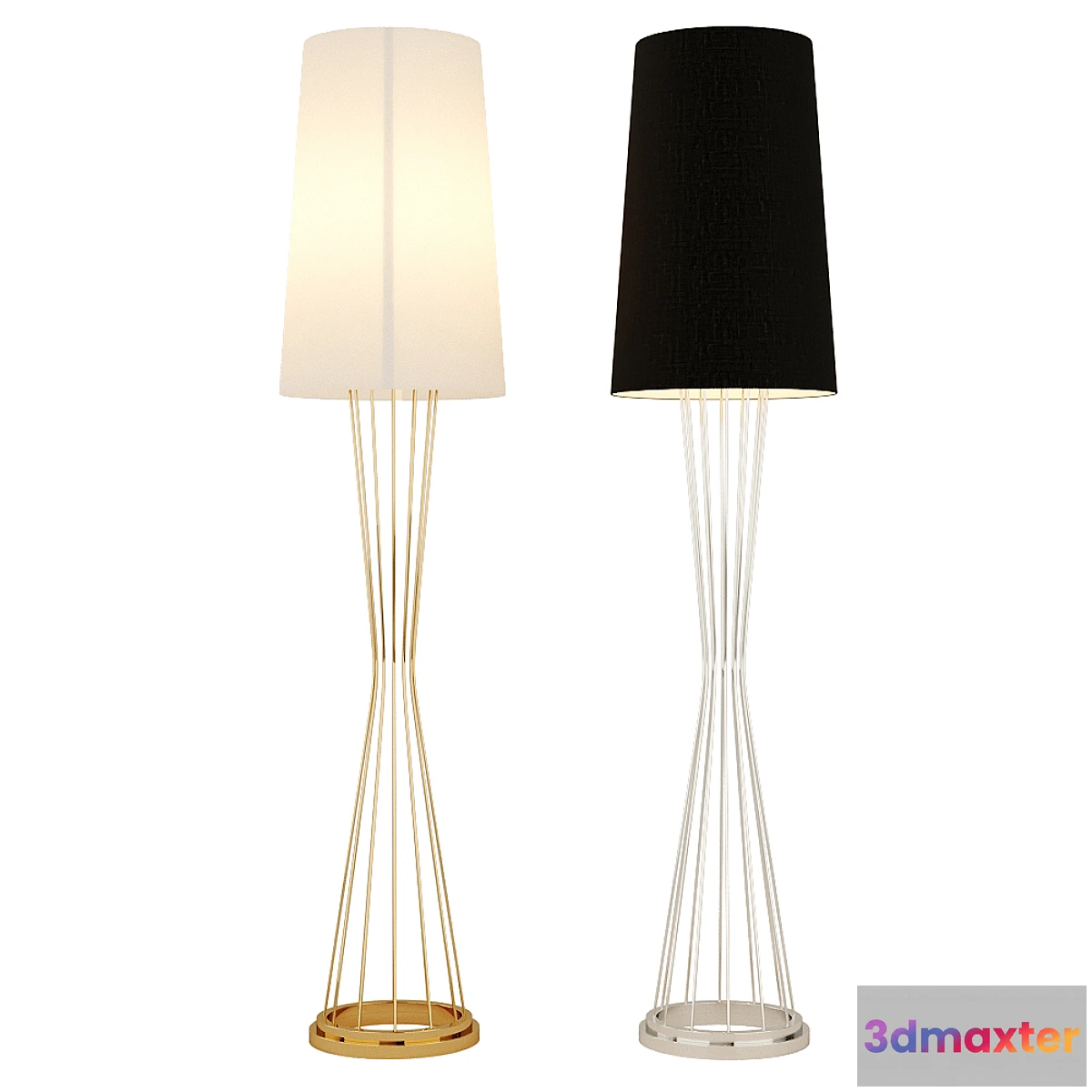 1331544 - Floor lamp Eichholtz 110717 holmes 3D Max