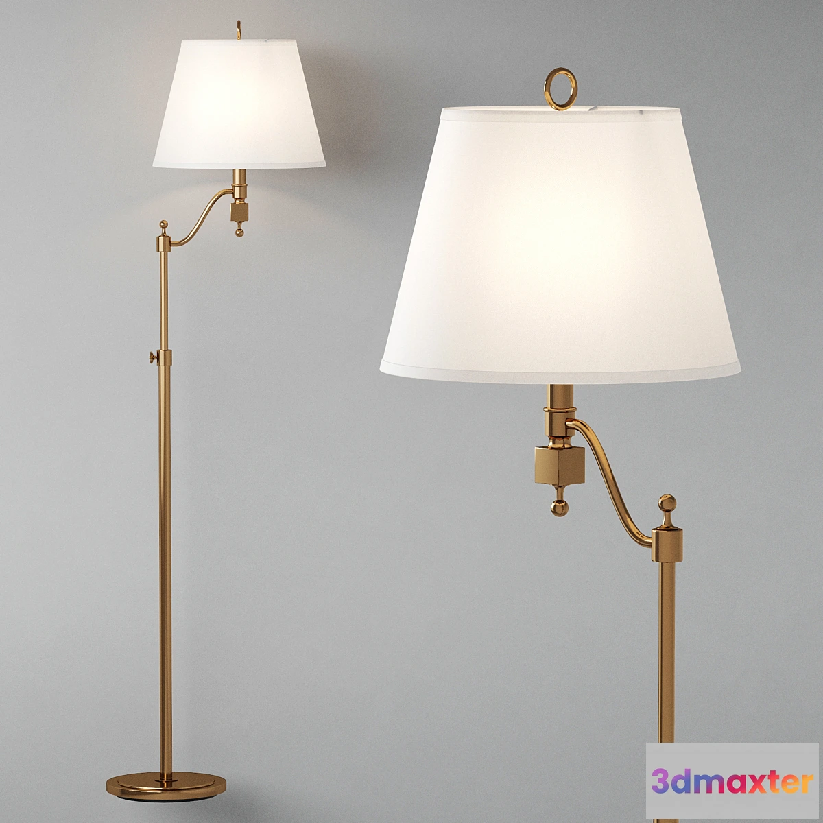 1333398 - Floor lamp Dantone Home Lyndon 3D Max