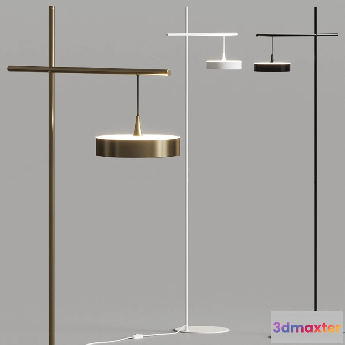 1333812 - Firmamento Milano Tambu Floor Lamp 3D Max
