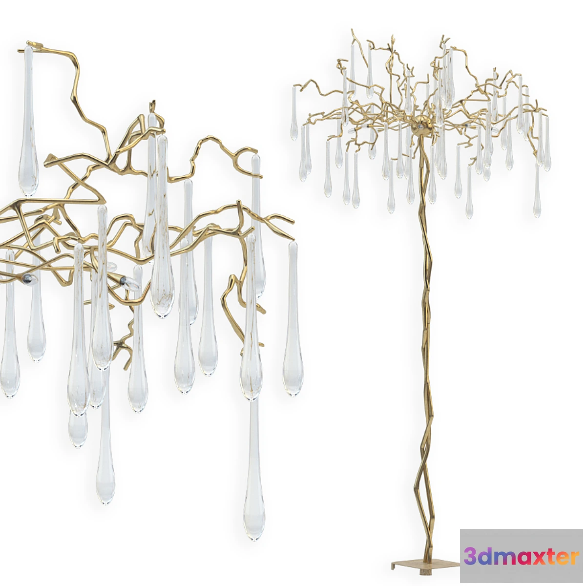 1334572 - Aqua Floor Lamp by Serip Lighting 3D Max