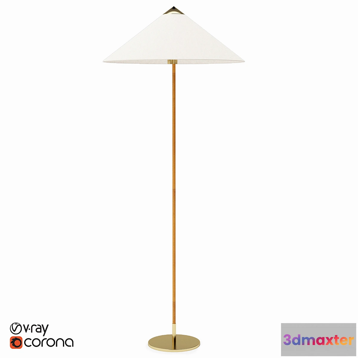 1336465 - Gubi 9602 Floor Lamp 3D Max