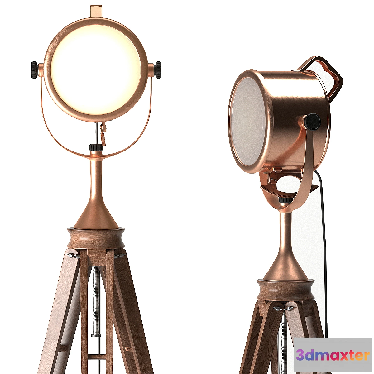 1347614 - floor lamp vintage - No.2 3D Max