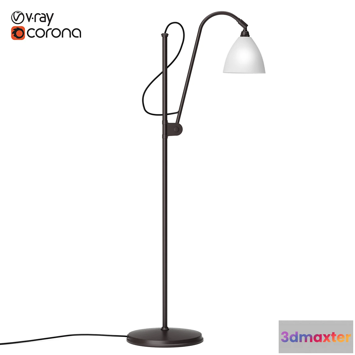 1349232 - Gubi BL3 Floor Lamp 3D Max