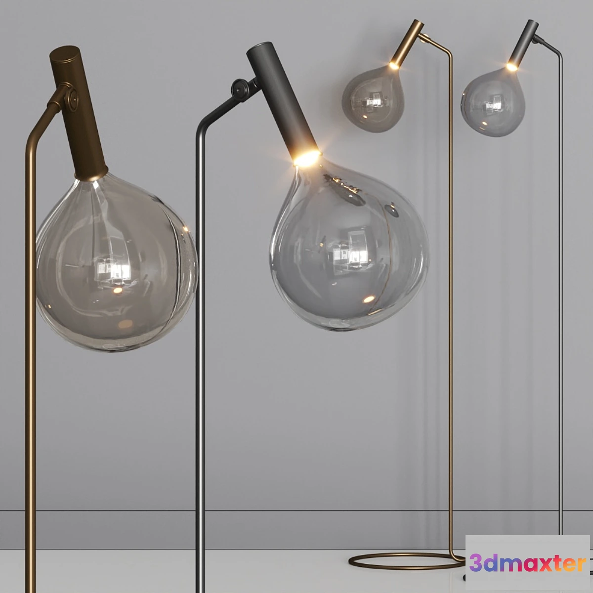 1350457 - Bonaldo Sofi Floor Lamps 3D Max