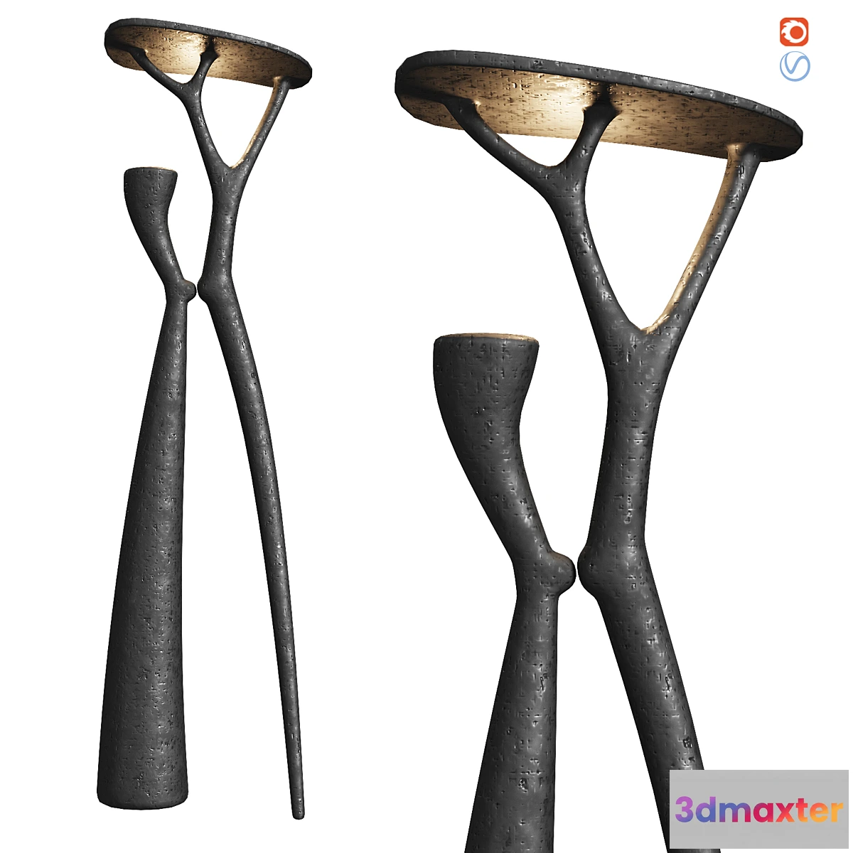 1396832 - Floor Lamp Abstract Loft Concept 3D Max