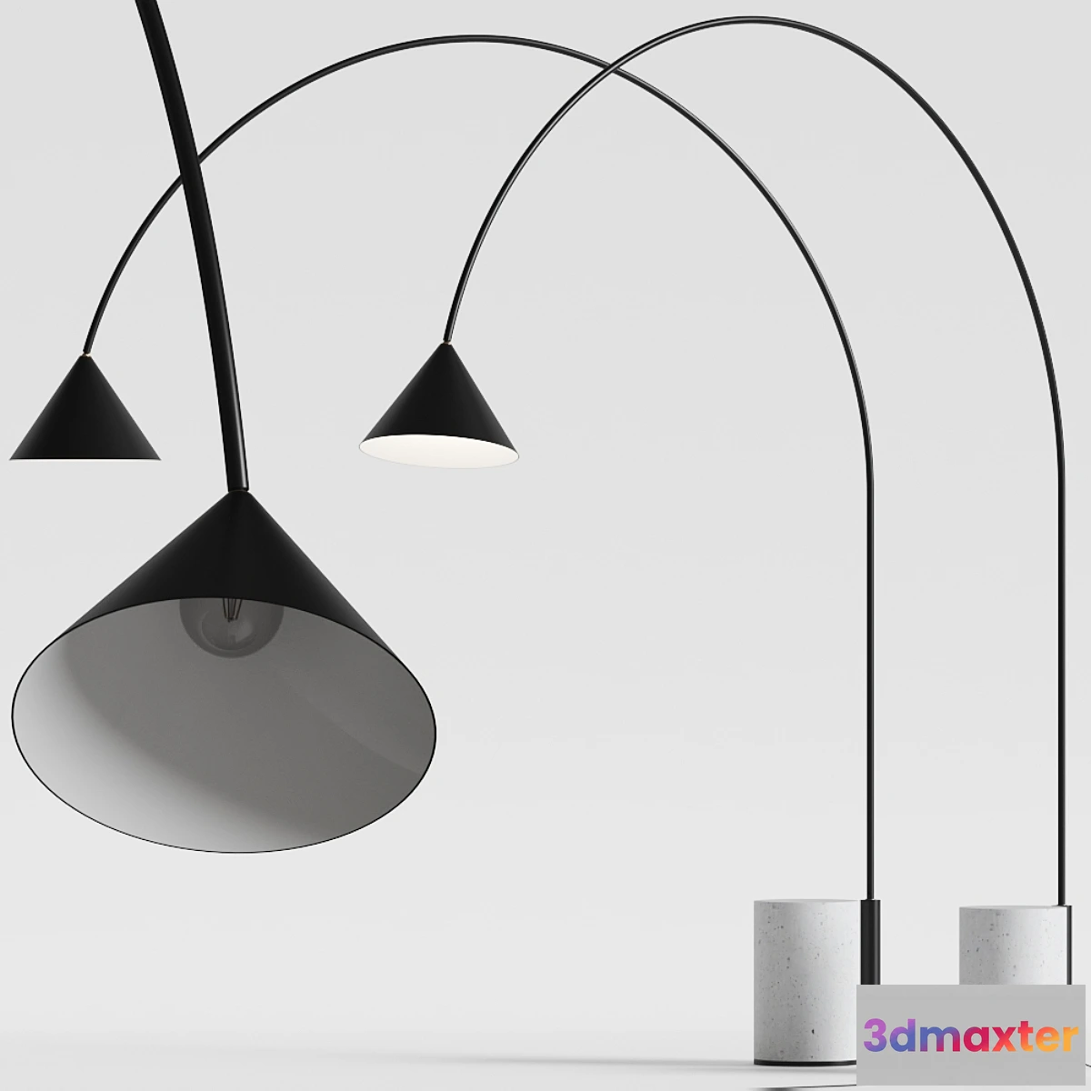 1397166 - Miniforms Ozz Floor Lamps 3D Max