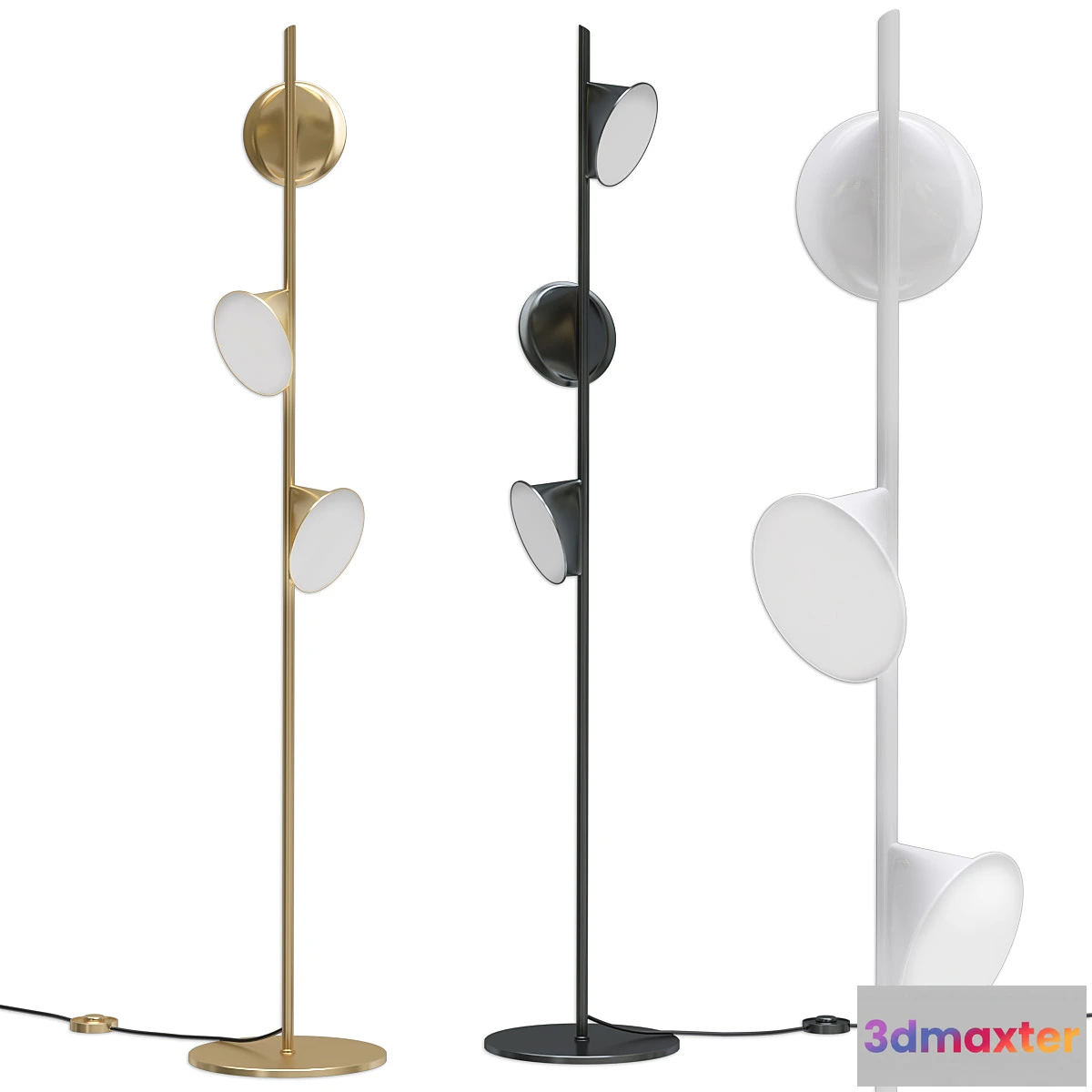 1398344 - Floor lamp Orchid Axolight 3D Max
