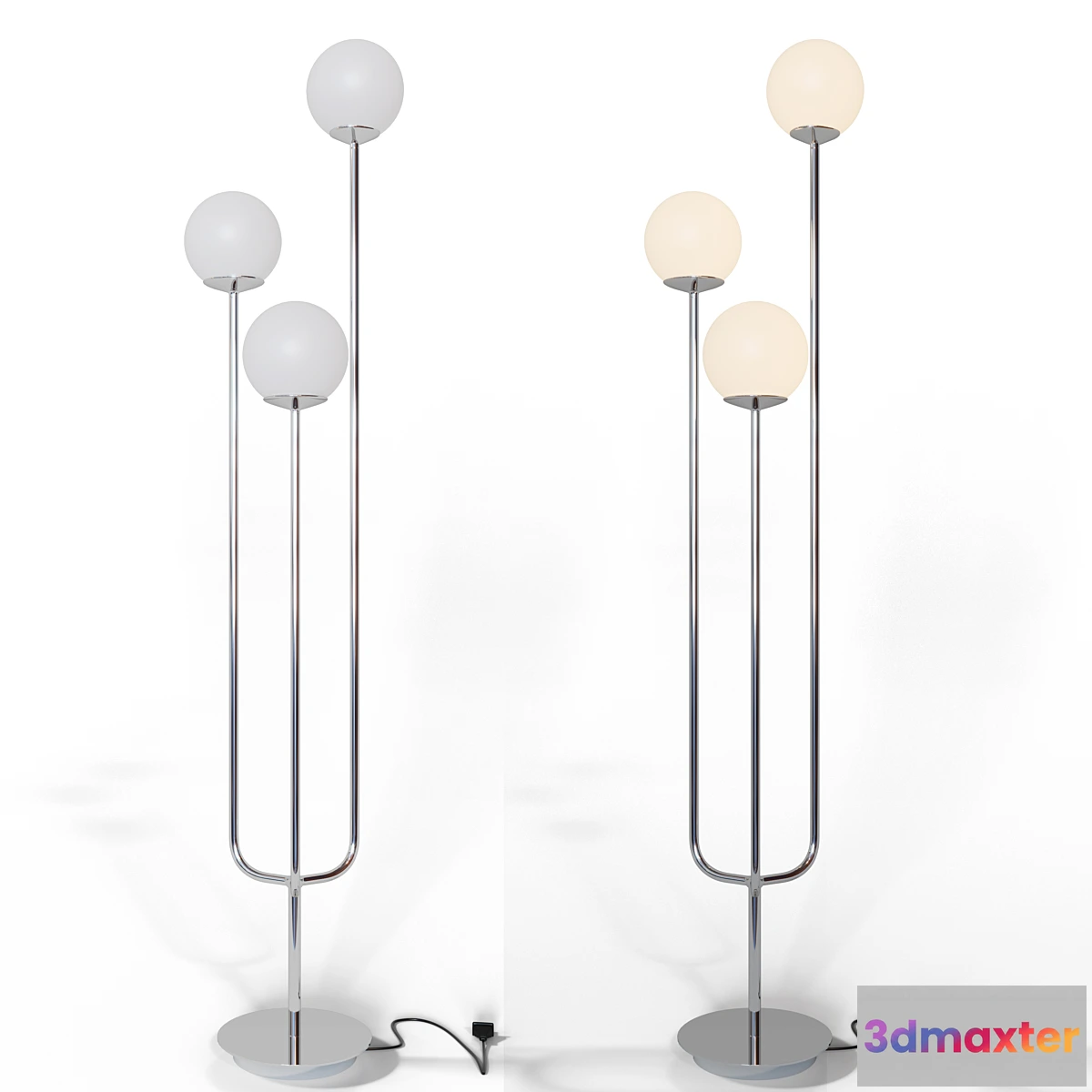 1400530 - Floor lamp IKEA SIMRISHAMN 3D Max