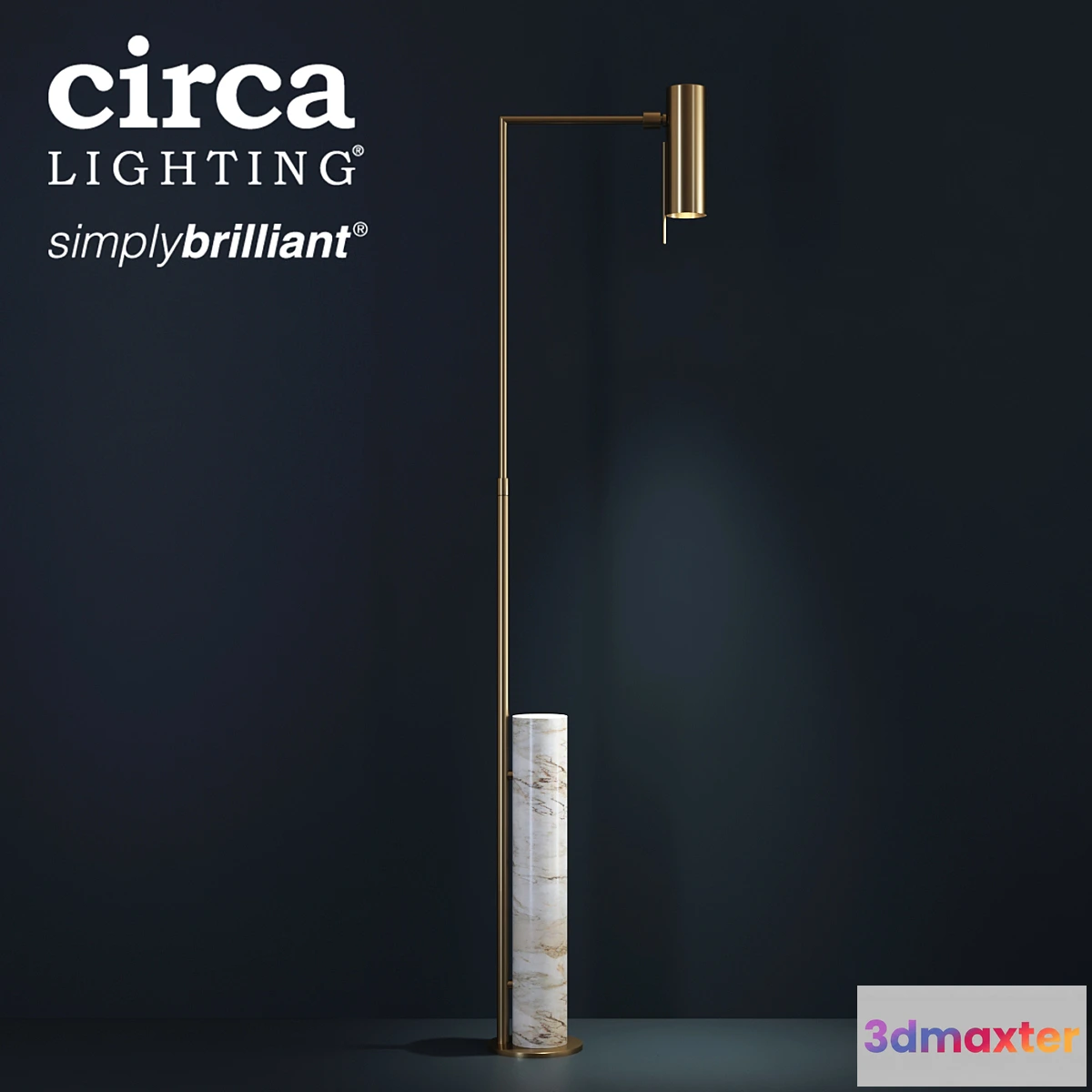 1400550 - Alma Floor Lamp by Circa Lighting 3D Max