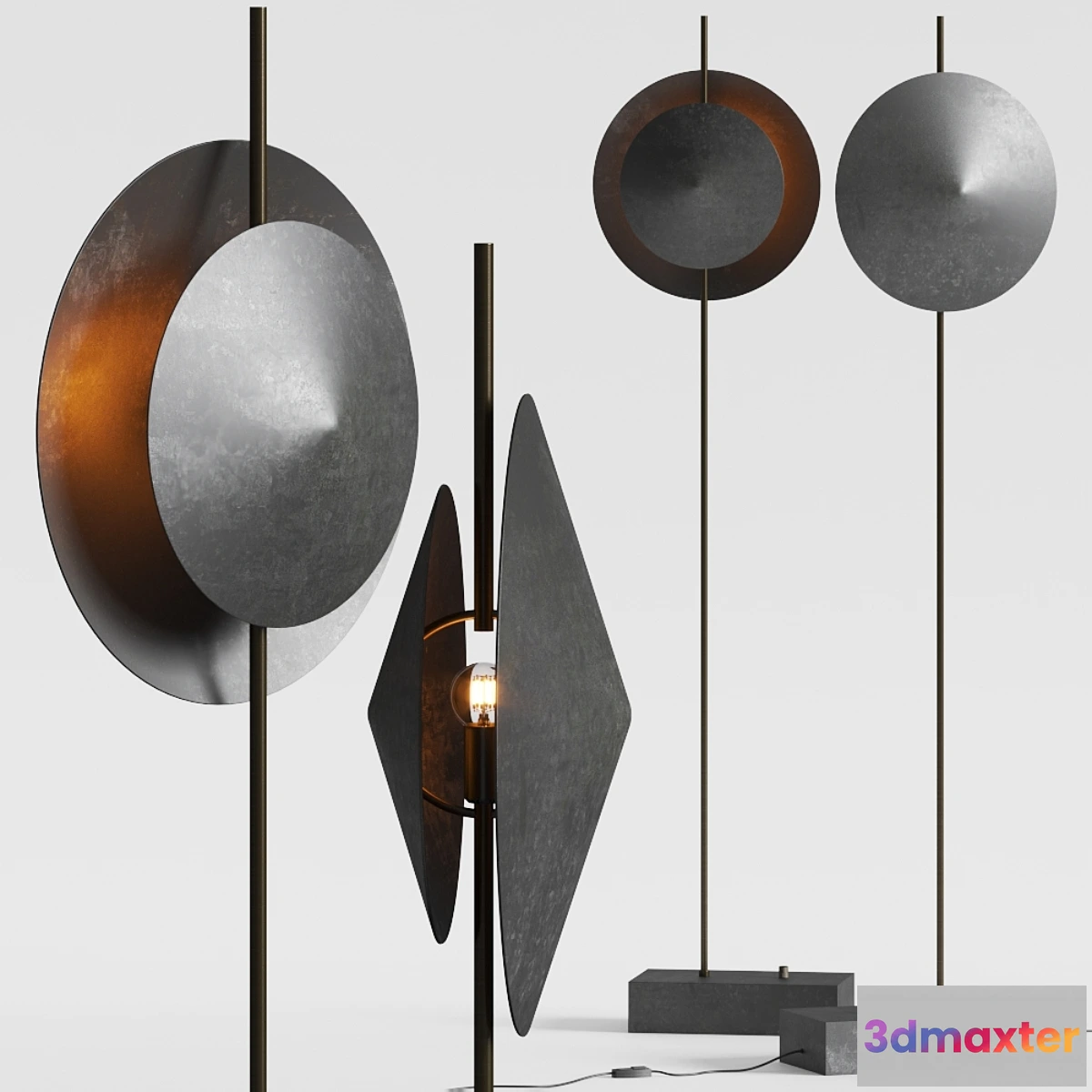1405210 - 101 Copenhagen Dawn Floor Lamp 3D Max