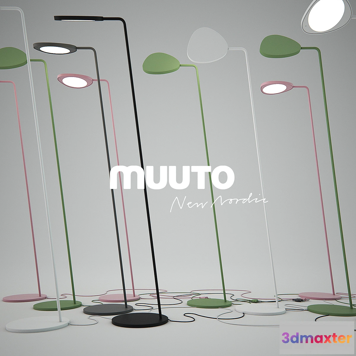 1406362 - Muuto _ Leaf Lamp floor 3D Max