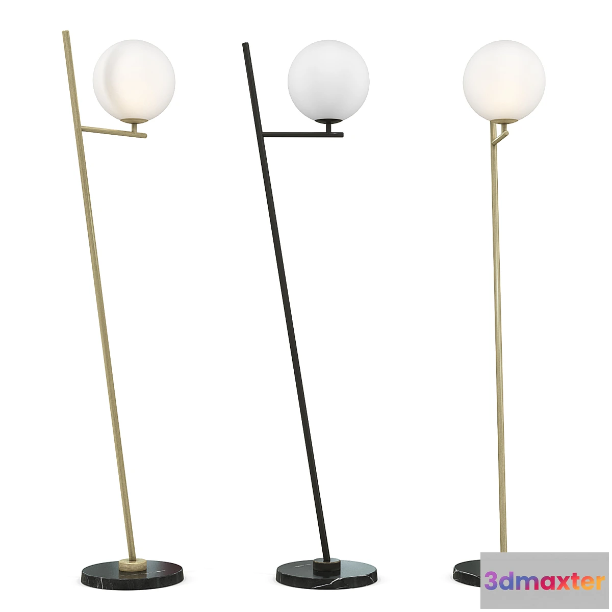 1413006 - Floor lamp Flynn Eichholtz 3D Max