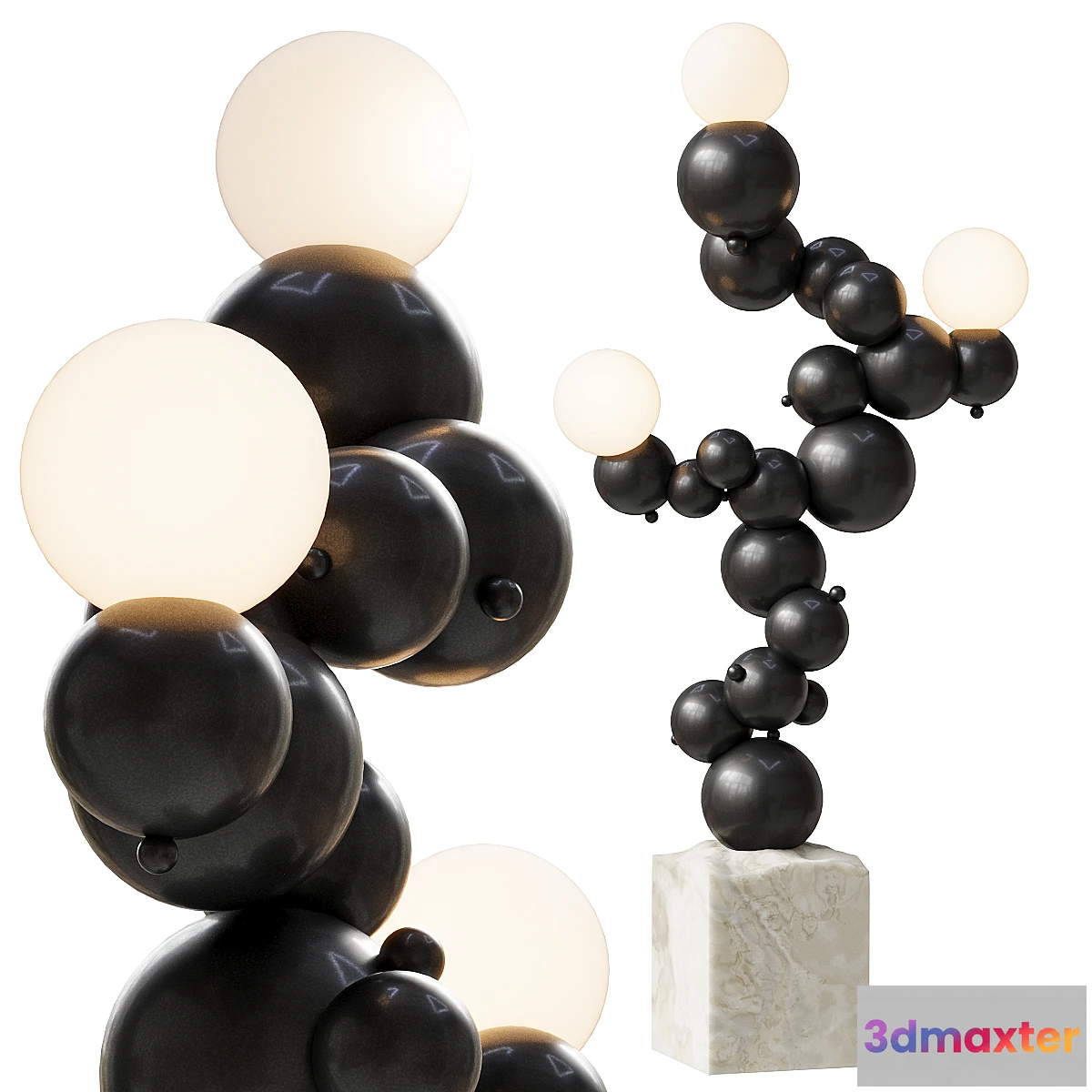 1414808 - Floor lamp Rosie Li Bubble floor lamp 03 3D Max