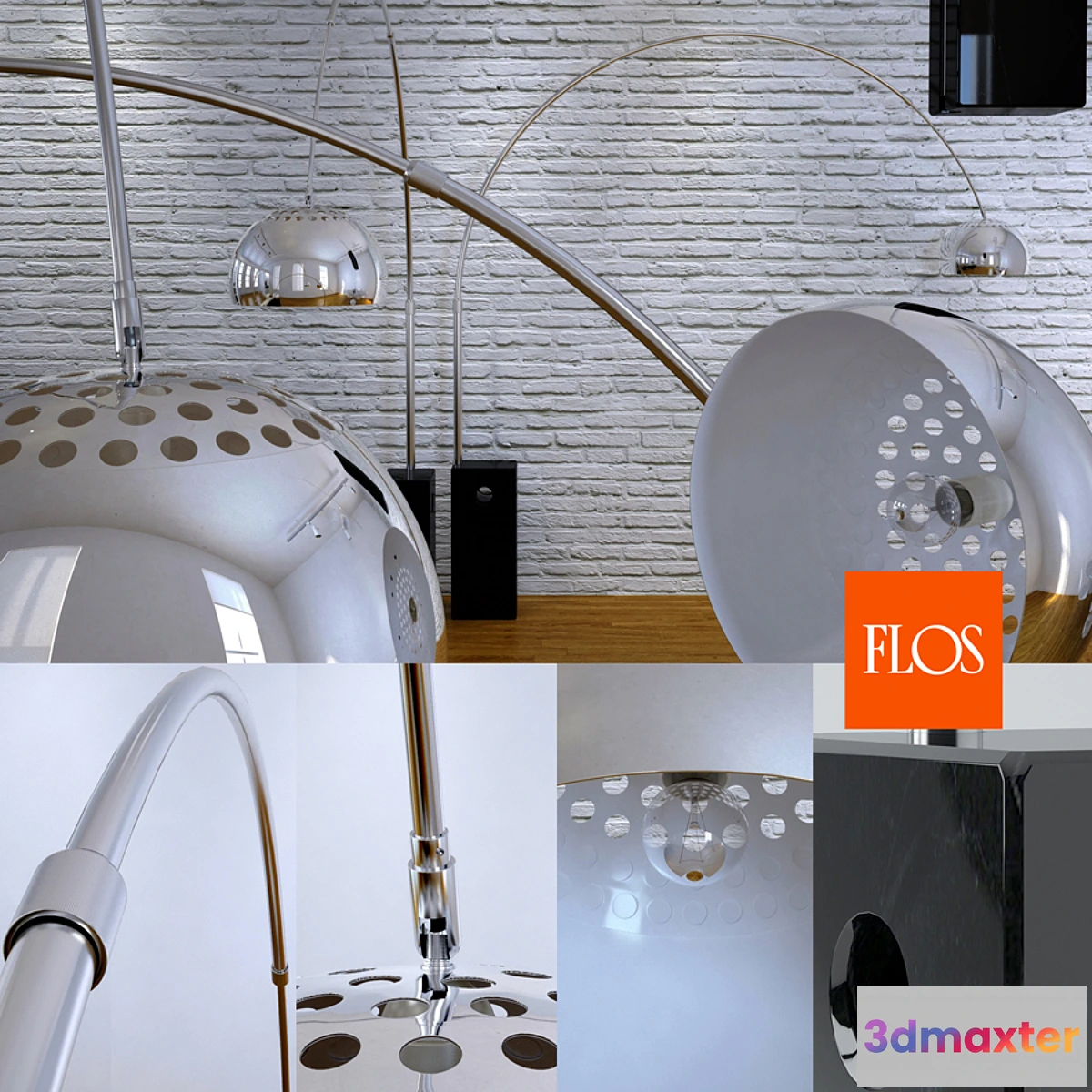 1416424 - Flos Arco (replica) 3D Max