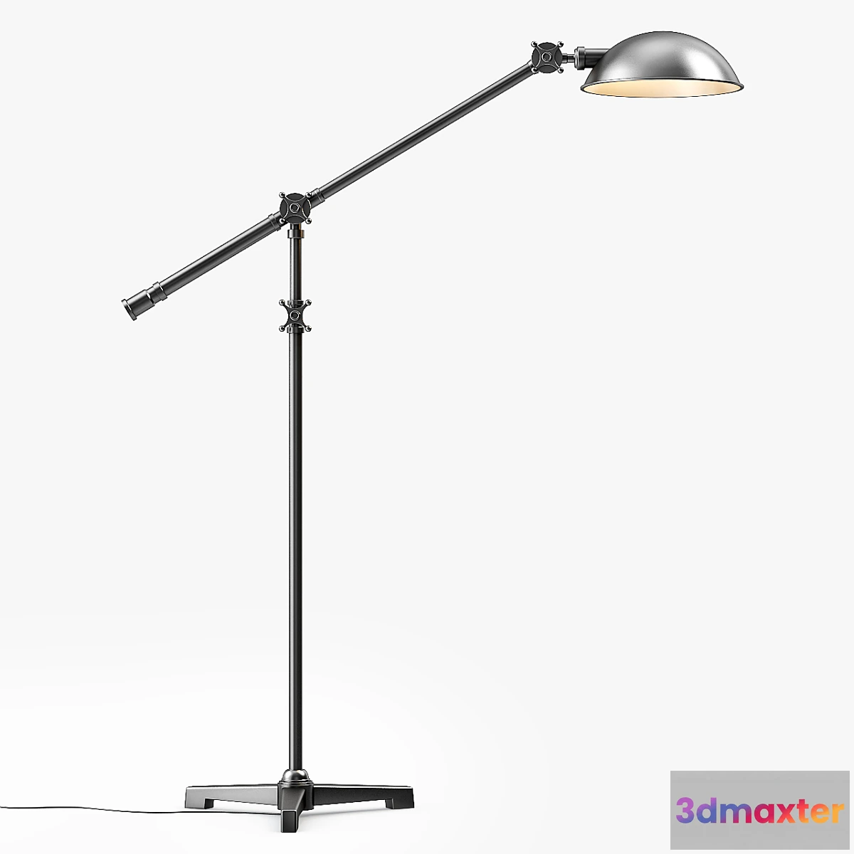 1417476 - Restoration Hardware Rowan Pharmacy Task Floor Lamp 3D Max