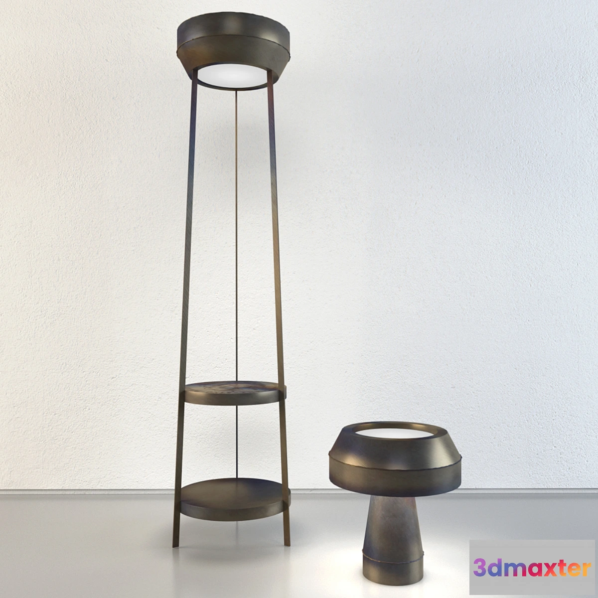 1418214 - heavy metal lamp 3D Max
