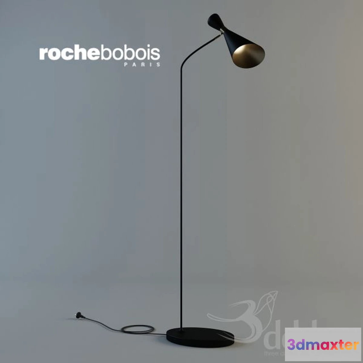 1420746 - Roche Bobois 50’s Floor Lamp 3D Max