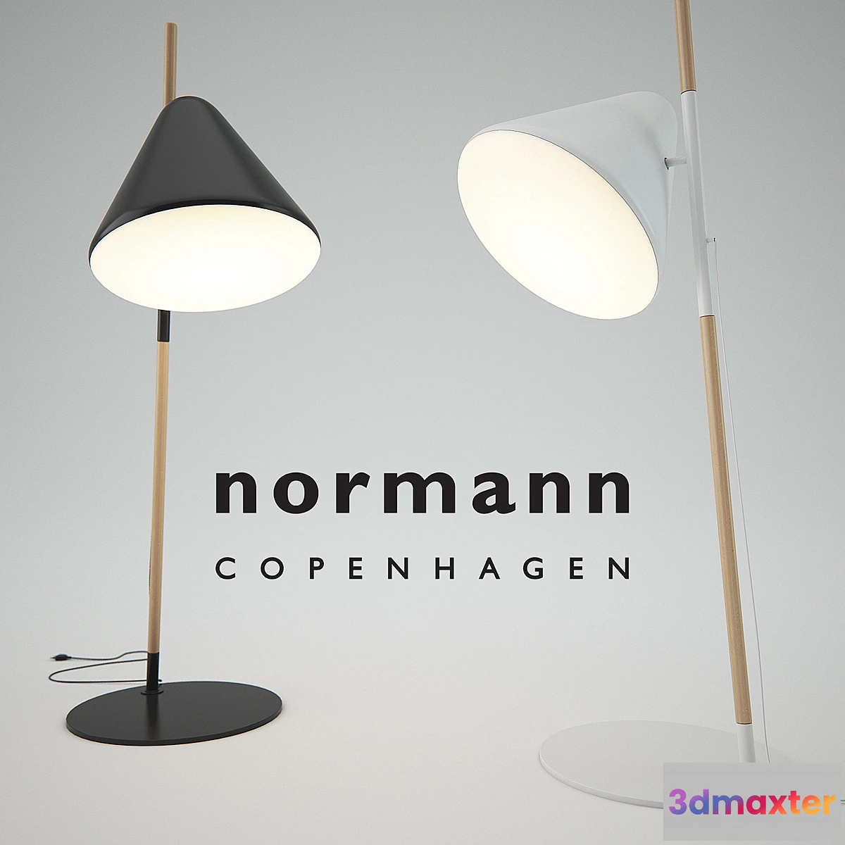 1421896 - Hello Floor Lamp _ Normann Copenhagen 3D Max